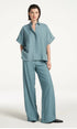 Femmes du Sud filou pant green blue